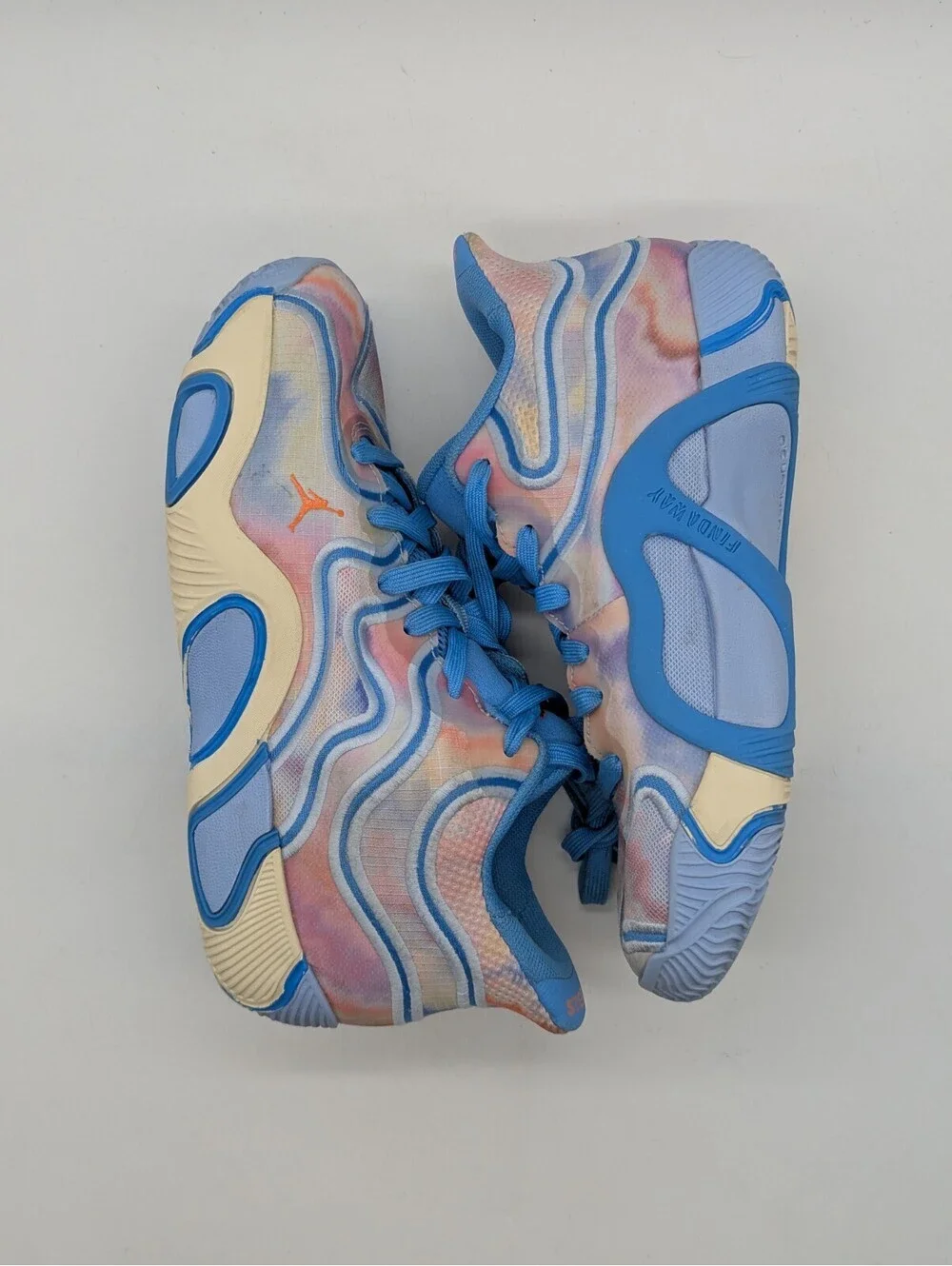 Nike Air Jordan Tatum 3 Tie-Dye Blue Kids Size 4Y / Womens 5.5 Shoes HF3136-400